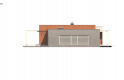 Projekt domu parterowego Zx104 - elewacja 1