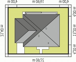 Usytuowanie budynku Flori G1 w wersji lustrzanej