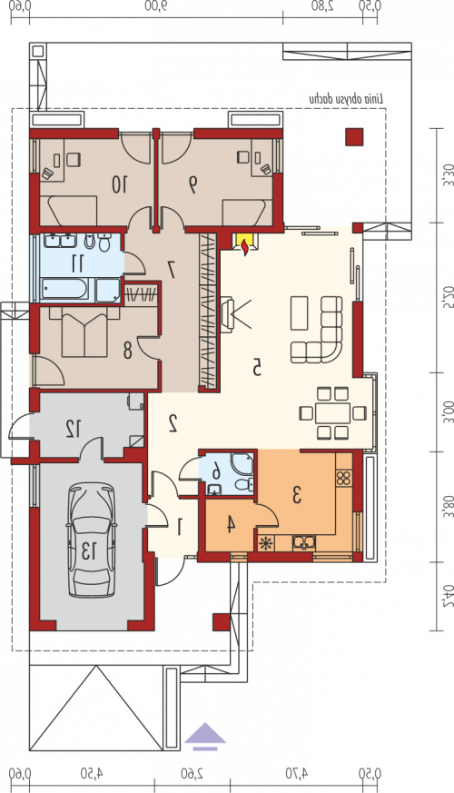 PARTER Glen II G1 Leca® DOM - wersja lustrzana