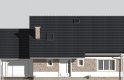 Projekt domu wielorodzinnego LK&838 - elewacja 1
