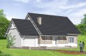 Projekt domu wielorodzinnego LK&838 - wizualizacja 1