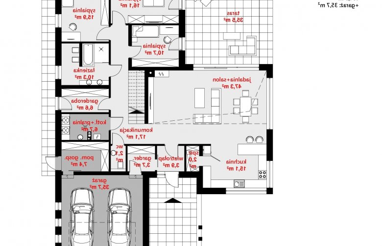 Projekt domu z poddaszem Homekoncept 28 - 