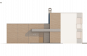 Projekt domu piętrowego Zx41 - elewacja 1
