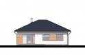 Projekt domu dwurodzinnego TK39 - elewacja 3