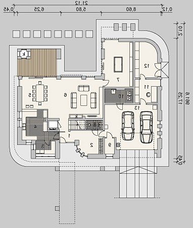 PARTER LK&855 - wersja lustrzana