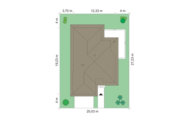 Projekt domu wielorodzinnego Afrodyta (251) - Usytuowanie