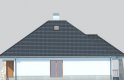 Projekt domu dwurodzinnego LK&876 - elewacja 4