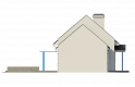 Projekt domu z poddaszem Z217 - elewacja 1