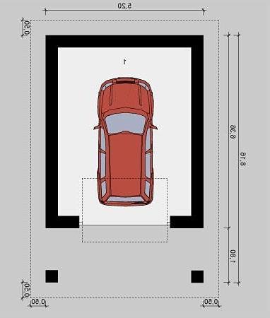 Rzut projektu G29 - wersja lustrzana