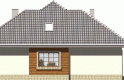 Projekt domu jednorodzinnego AMALFI - elewacja 3