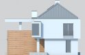 Projekt domu z poddaszem LK&897 - elewacja 4