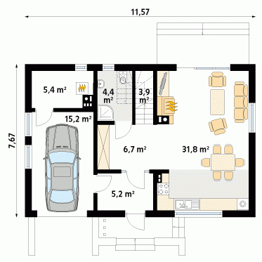 Rzut projektu Bielik dr-S