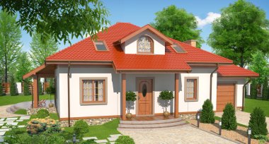 Projekt domu Borsuk
