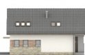 Projekt domu jednorodzinnego HG-N3 - elewacja 4