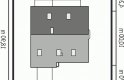 Projekt domu jednorodzinnego Kim (wersja A) - usytuowanie - wersja lustrzana