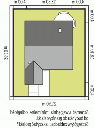 Usytuowanie budynku Klementynka G1 w wersji lustrzanej