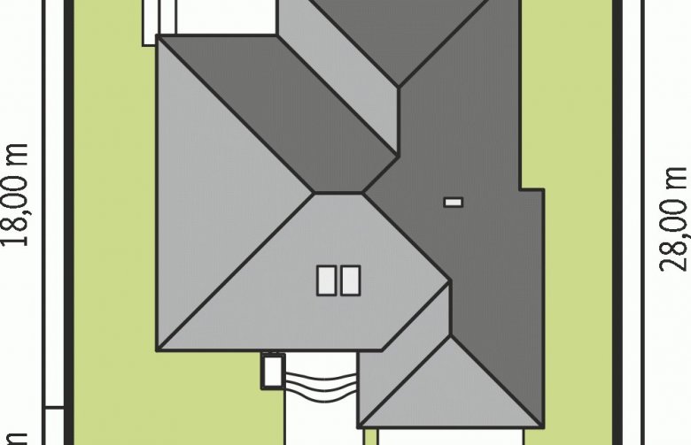 Projekt domu jednorodzinnego Kornelia II G2 Leca® DOM - Usytuowanie