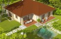 Projekt domu jednorodzinnego Kornelia II G2 Leca® DOM - wizualizacja 2