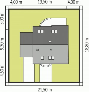 Usytuowanie budynku Lamia G1