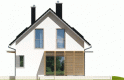 Projekt domu jednorodzinnego Lea (wersja A) - elewacja 4