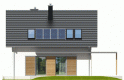 Projekt domu jednorodzinnego Lea (wersja A) - elewacja 3