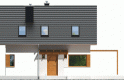 Projekt domu jednorodzinnego Lea (wersja B) - elewacja 1