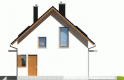 Projekt domu jednorodzinnego Lea (wersja B) - elewacja 2