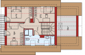 Projekt domu jednorodzinnego Lea G1 - poddasze