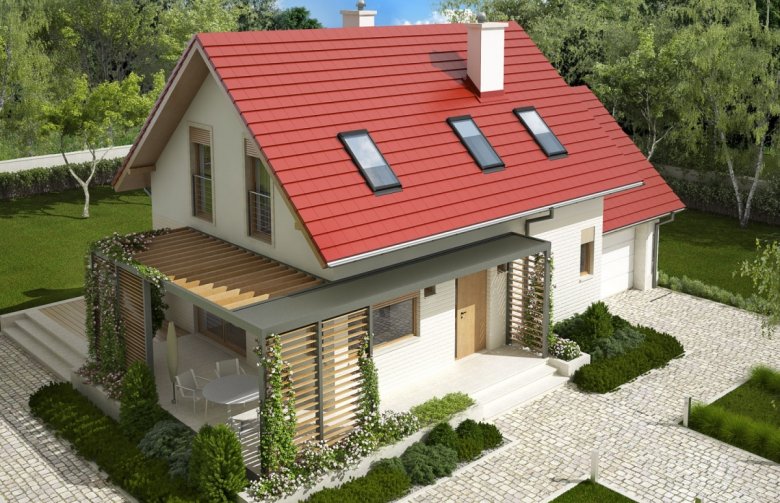 Projekt domu jednorodzinnego Lea G1