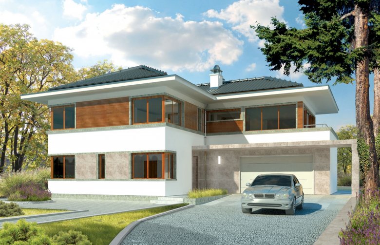 Projekt domu nowoczesnego Leonardo G2