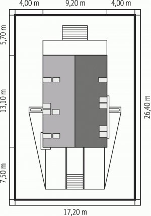 Usytuowanie budynku Lumina II G2