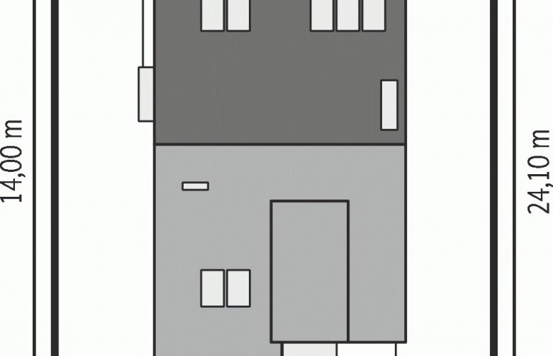 Projekt domu bliźniaczego Malwa G1 (bliźniak) - Usytuowanie