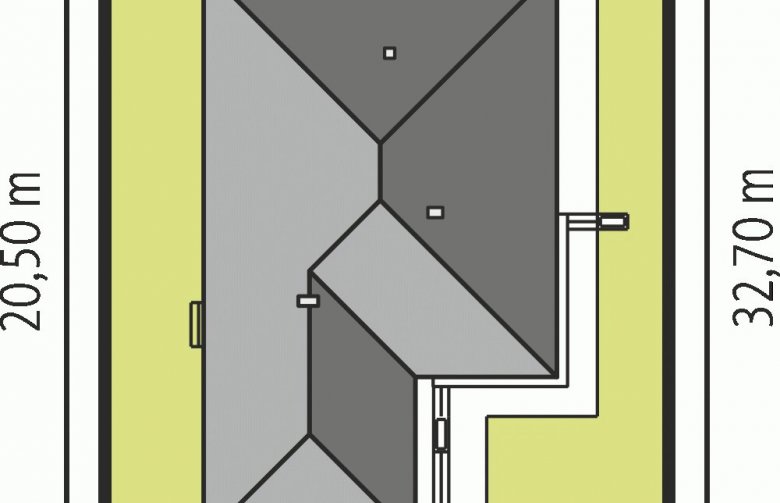 Projekt domu jednorodzinnego Margaret G2 Leca® DOM - Usytuowanie
