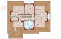 Projekt domu jednorodzinnego Marysia G1 - poddasze
