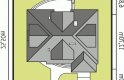 Projekt domu jednorodzinnego Marysia G1 - usytuowanie - wersja lustrzana