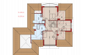 Projekt domu jednorodzinnego Mateusz G2 - poddasze
