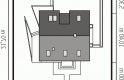Projekt domu jednorodzinnego Mati - usytuowanie - wersja lustrzana