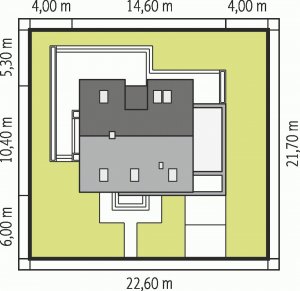 Usytuowanie budynku Mati G1