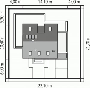 Usytuowanie budynku Mati II G1