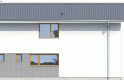 Projekt domu jednorodzinnego Mika - elewacja 3