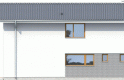 Projekt domu jednorodzinnego Mika - elewacja 3