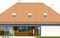 Projekt domu jednorodzinnego Morgan G2 - elewacja 3