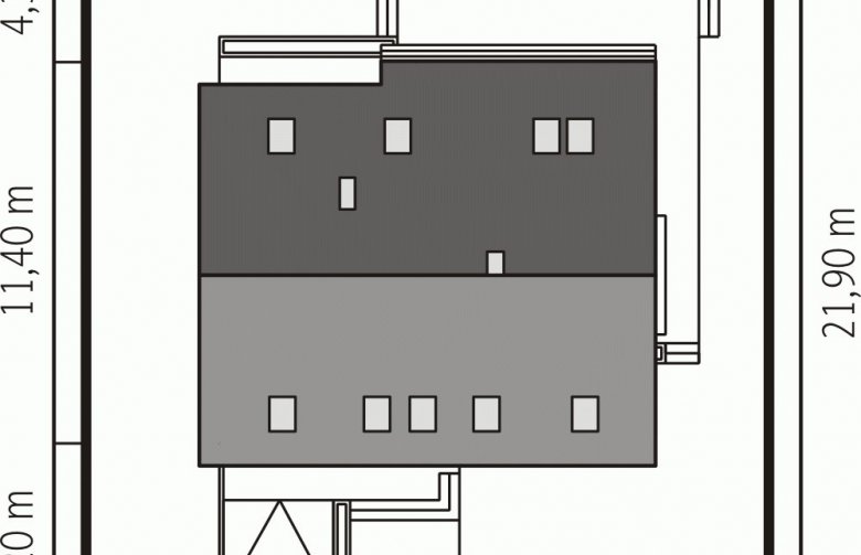 Projekt domu jednorodzinnego Pablo G1 - Usytuowanie