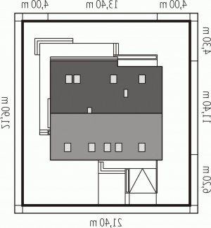 Usytuowanie budynku Pablo G1 w wersji lustrzanej