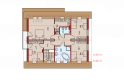 Projekt domu jednorodzinnego Pablo II G1 - poddasze