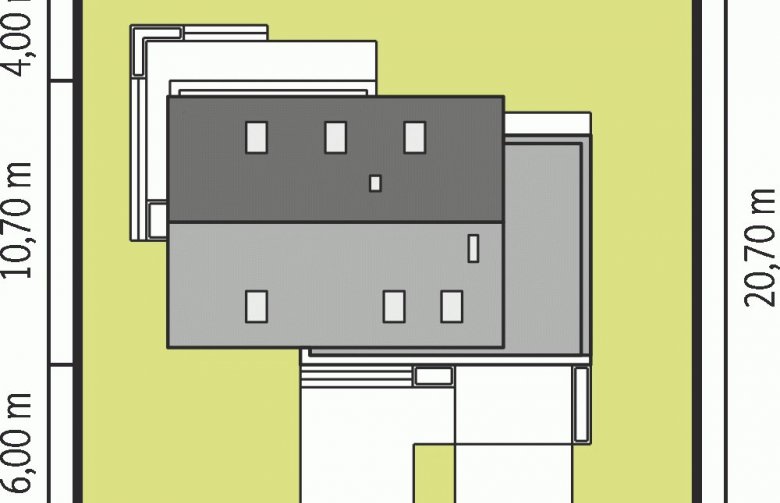 Projekt domu jednorodzinnego Patryk G1 - Usytuowanie