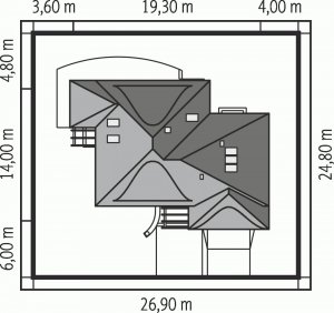 Usytuowanie budynku Petra G2