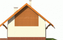 Projekt domu jednorodzinnego Raissa - elewacja 2