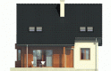 Projekt domu jednorodzinnego Robin - elewacja 3