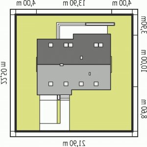 Usytuowanie budynku Robin G1 w wersji lustrzanej